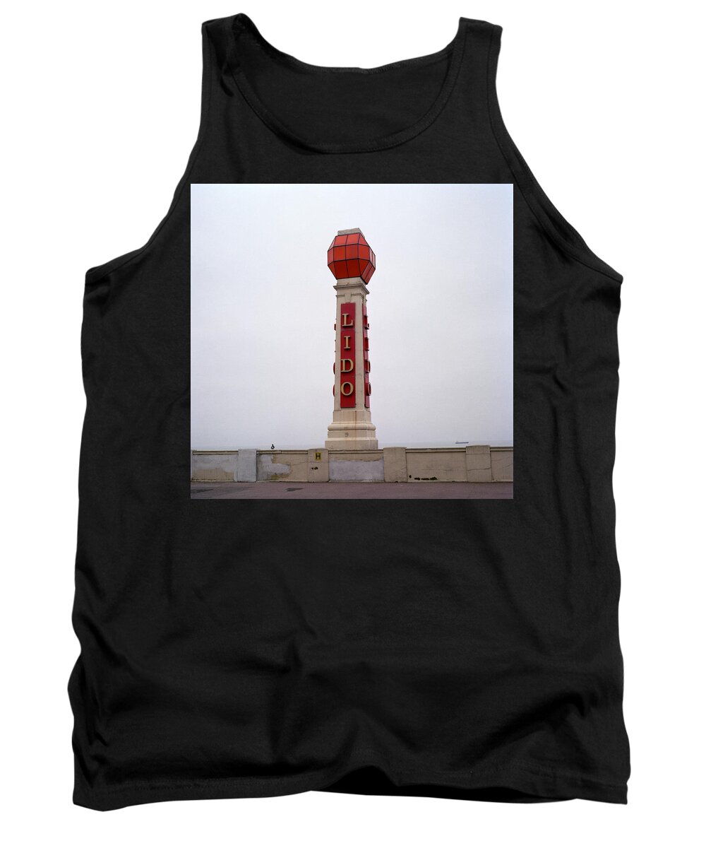 Sea Tank Top featuring the photograph The Lido by Shaun Higson