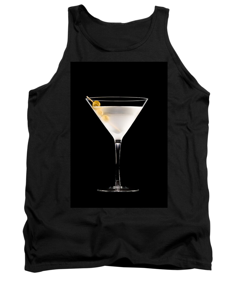 Alcohol Tank Top featuring the photograph Vodka Martini by U Schade
