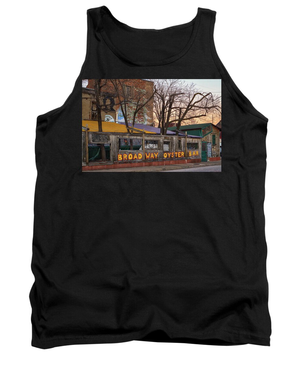 Architecture Tank Top featuring the photograph Broadway Oyster Bar #1 by Robert FERD Frank
