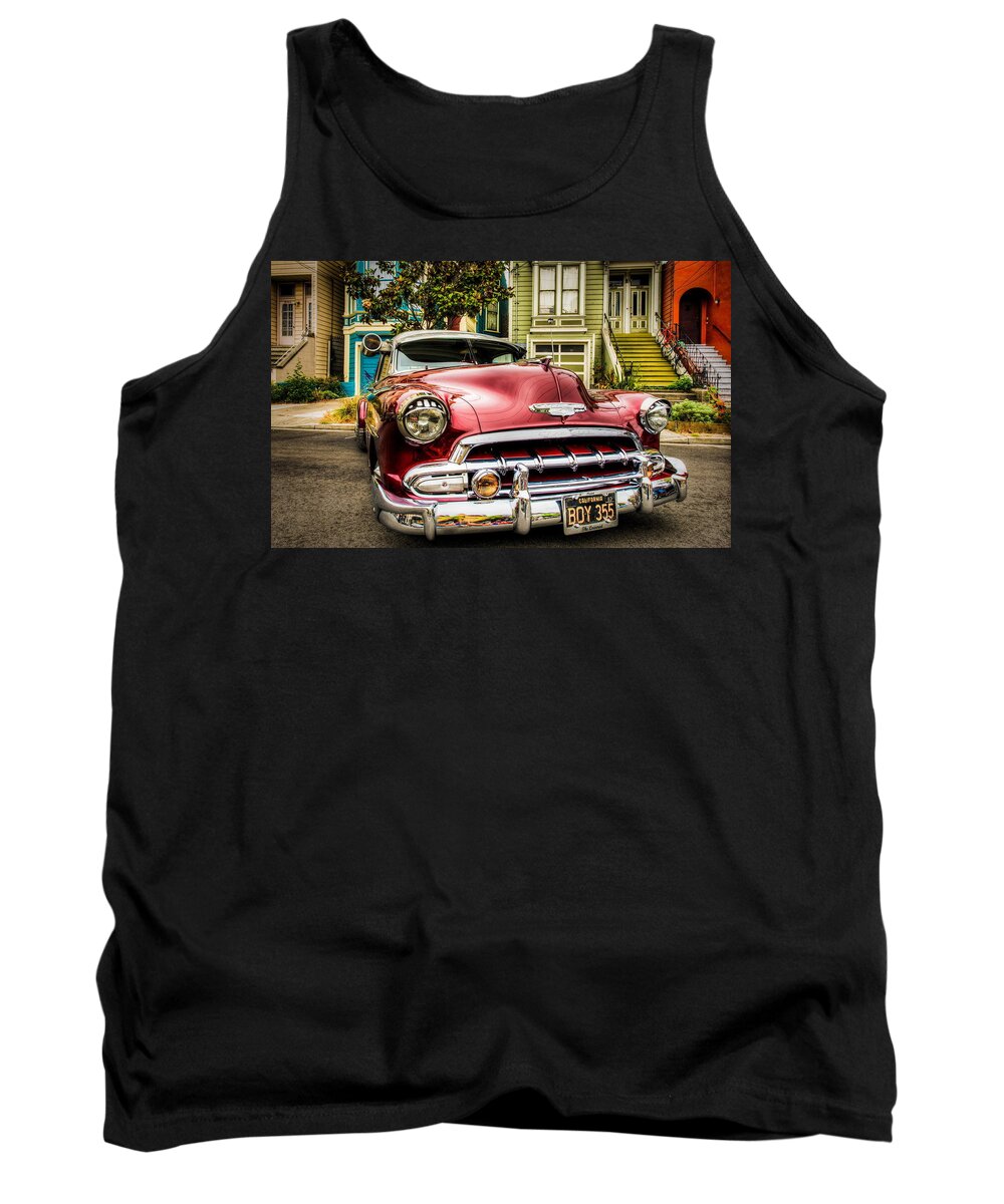 Chevrolet Tank Top featuring the photograph Chevrolet #1 by Mariel Mcmeeking
