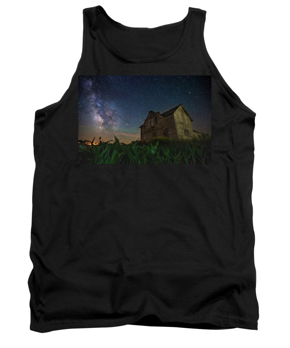 #hifromsd Tank Top featuring the photograph Dark Place #1 by Aaron J Groen