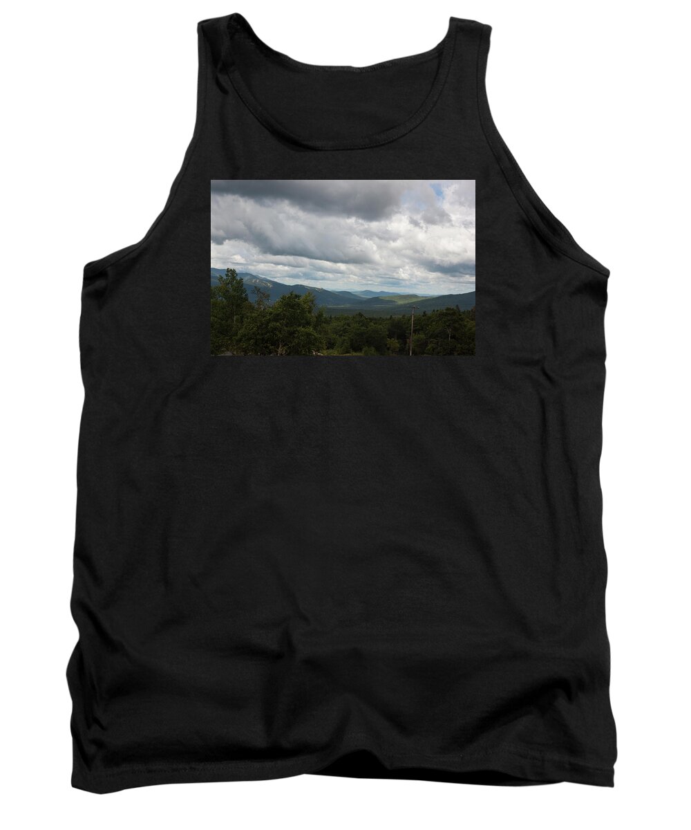 Photograph Tank Top featuring the photograph View from Mount Washington #2 by Suzanne Gaff