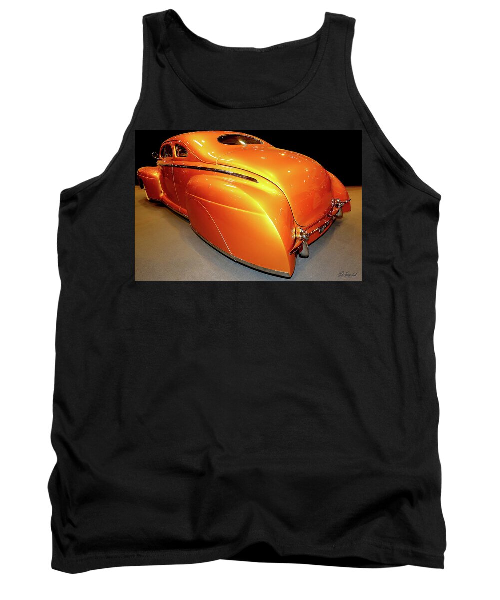 1948 Tank Top featuring the photograph 1948 Ford Coupe Deluxe by Peter Kraaibeek