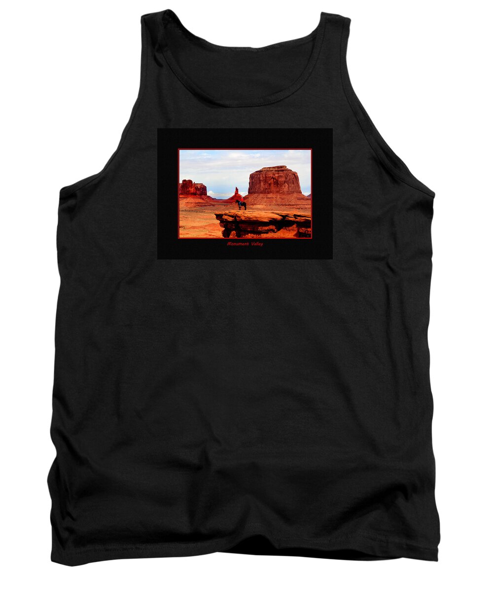 Utah Tank Top featuring the photograph Monument Valley II #1 by Tom Prendergast