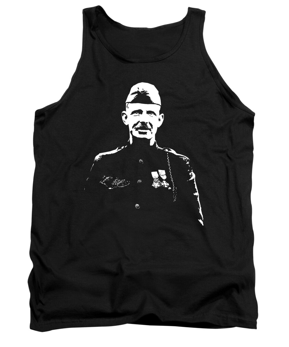 Sergeant York Tank Top featuring the mixed media Sergeant Alvin York Graphic by War Is Hell Store
