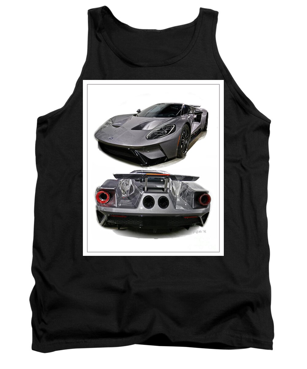2016 Ford Gt Tank Top featuring the photograph 2016 Ford GT by Tom Griffithe