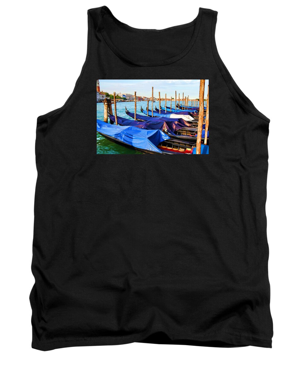 Venice Tank Top featuring the photograph Venice - Untitled #26 by Brian Davis