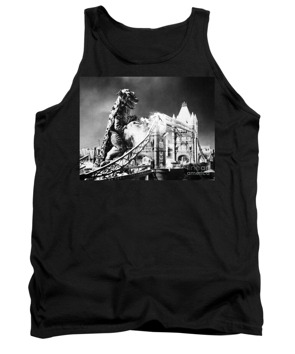 20th Century Tank Top featuring the photograph Godzilla #4 by Granger