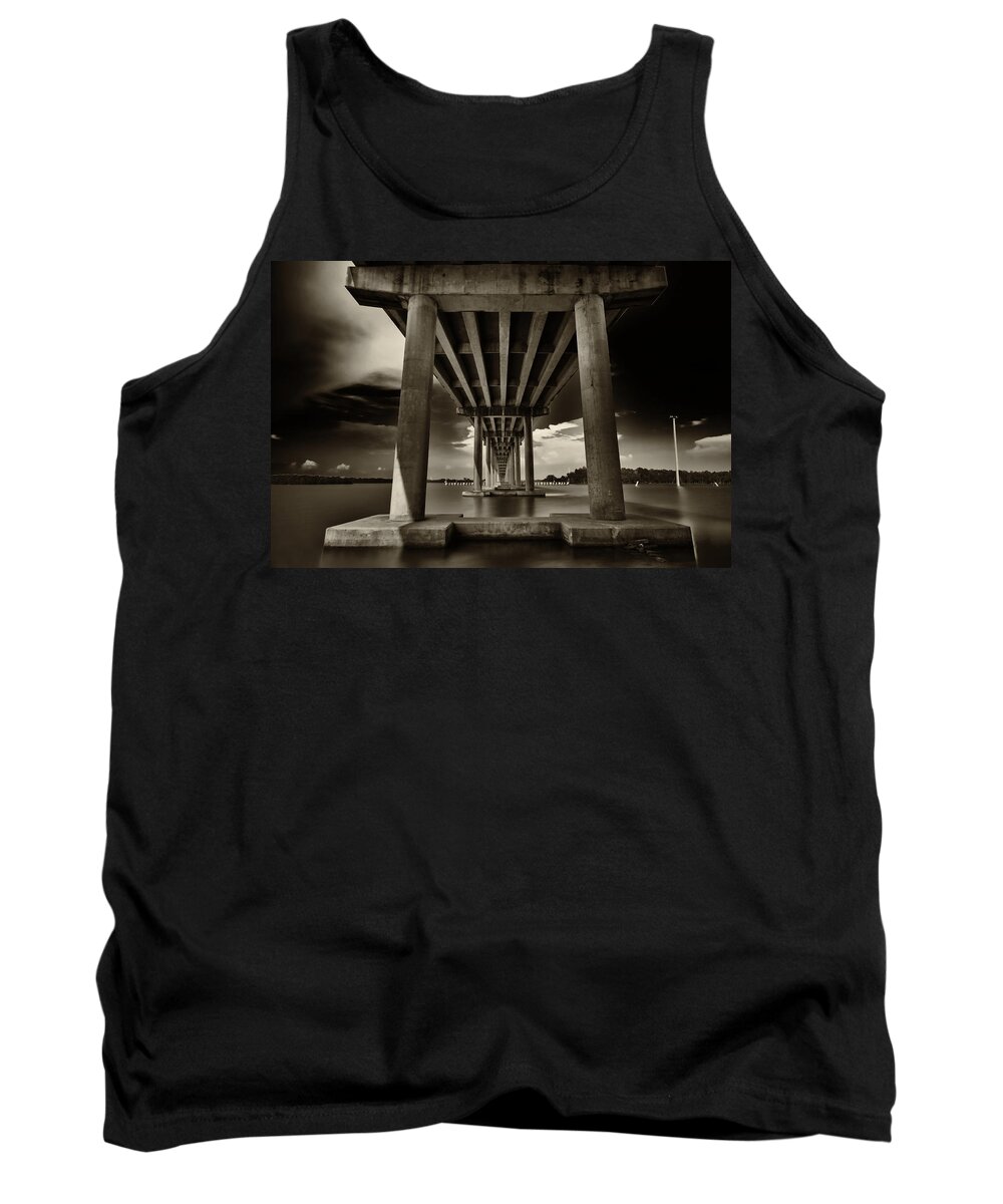 Everglades Tank Top featuring the photograph San Marco Bridge by Raul Rodriguez