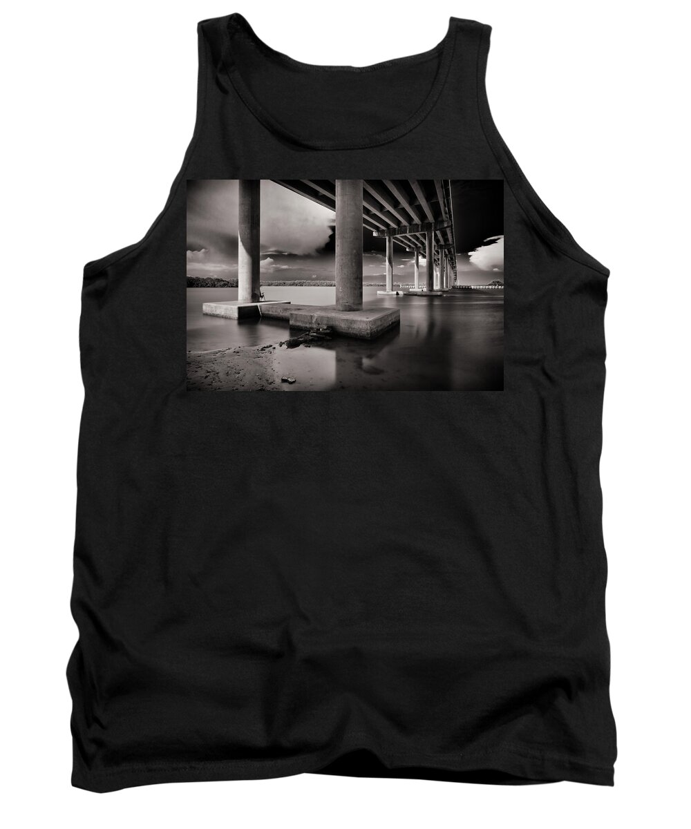 Everglades Tank Top featuring the photograph San Marco Bridge by Raul Rodriguez