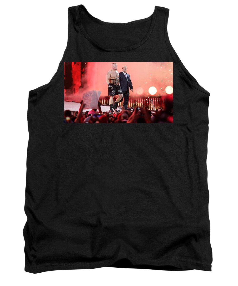 Wrestling Tank Top featuring the photograph Wrestling #4 by Jackie Russo