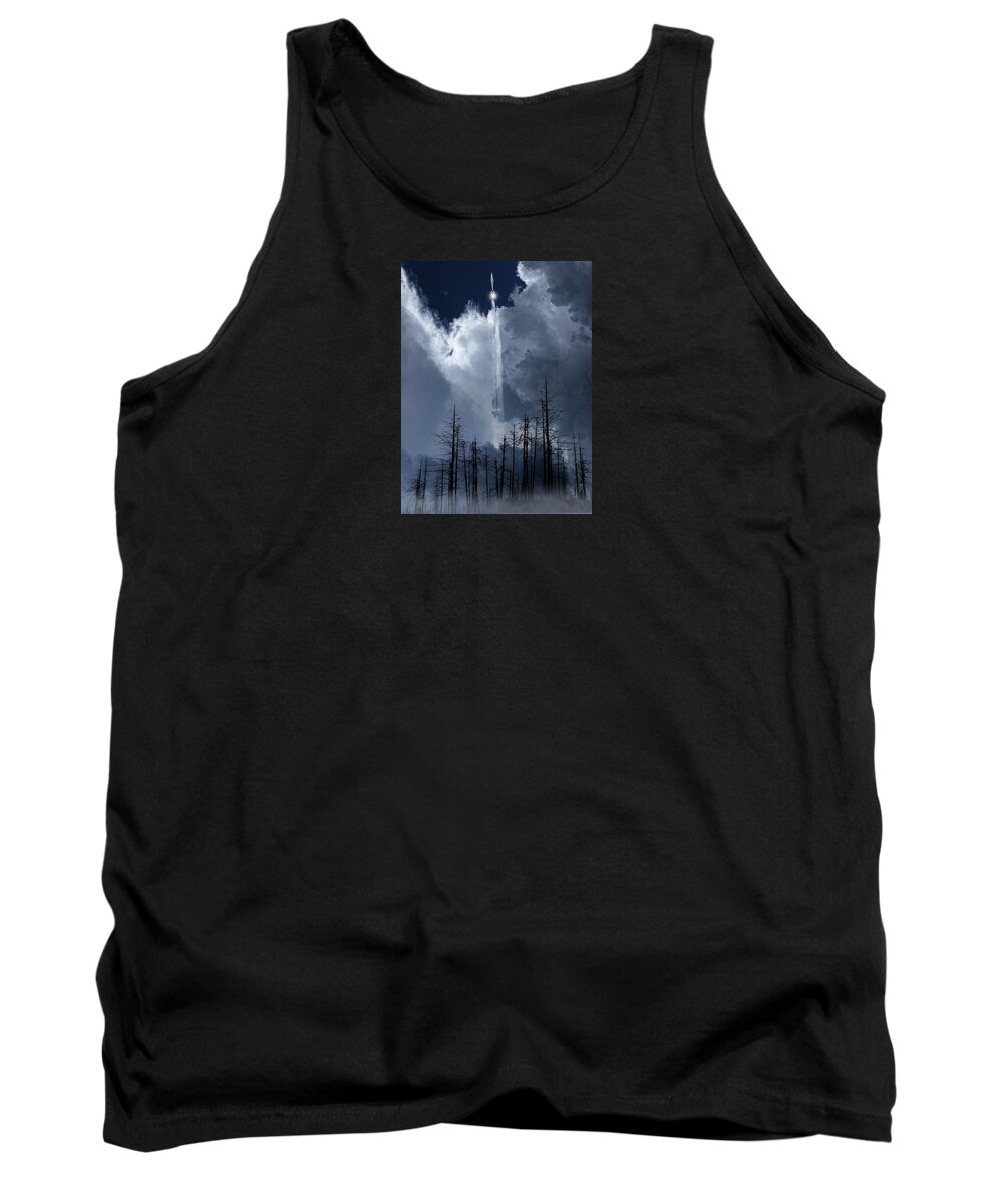 Fog Tank Top featuring the photograph 4404 by Peter Holme III
