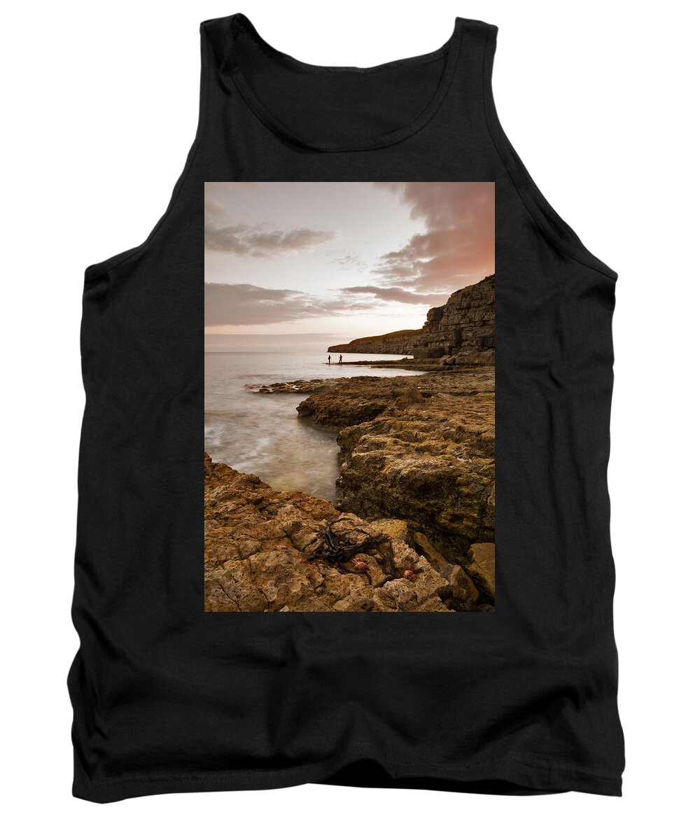 Seacombe Tank Top featuring the photograph Seacombe Bay #7 by Ian Middleton