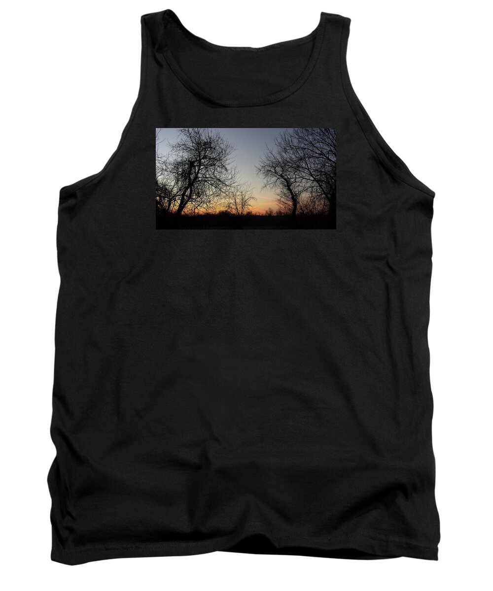 Every Day Is A New Opportunity For New Beginnings Tank Top featuring the painting A New Day Dawning by Margaret Welsh Willowsilk