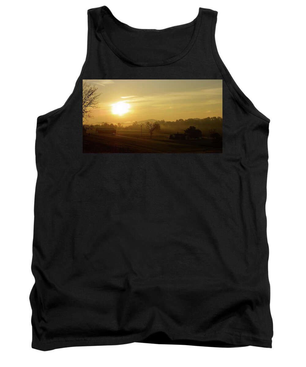 Elliott Tank Top featuring the photograph A Peaceful Time by Randall Evans