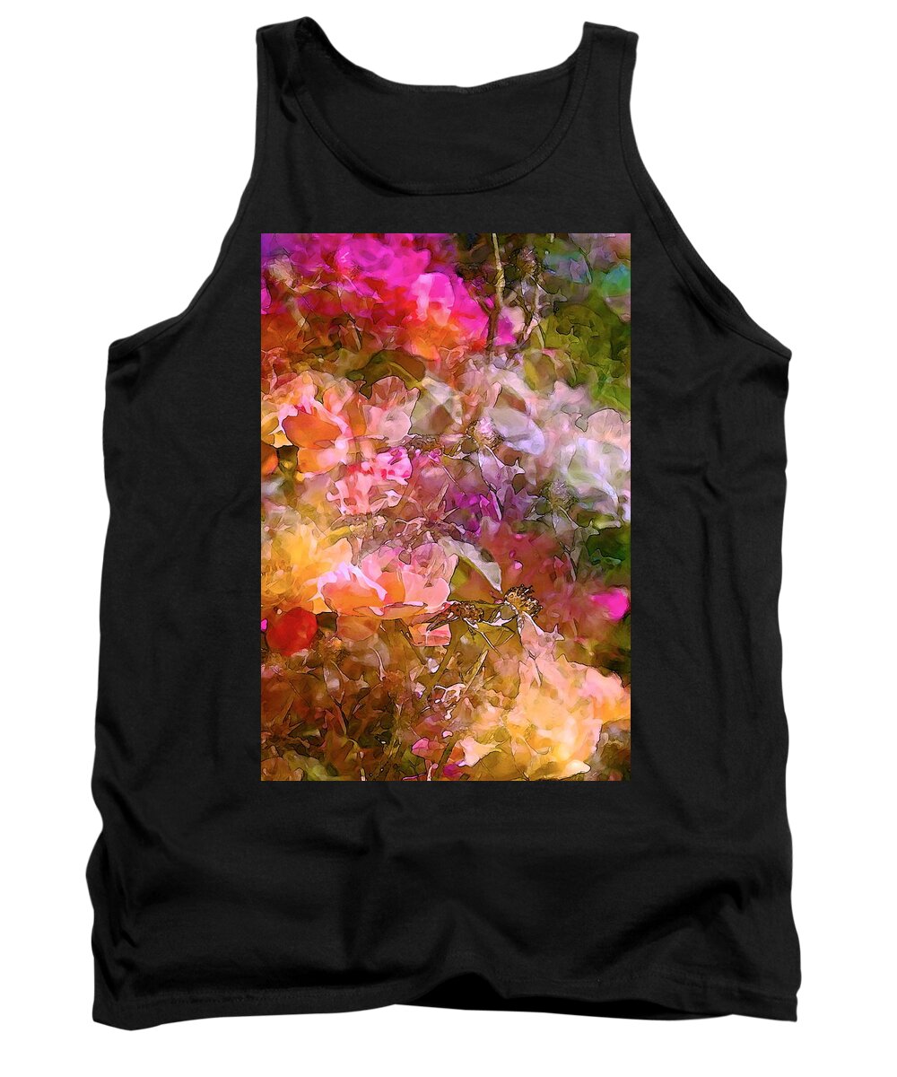 Abstract Tank Top featuring the photograph Abstract 276 by Pamela Cooper