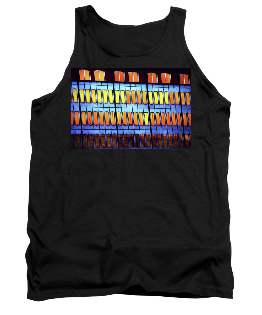 Abstract Tank Top featuring the photograph Abstract Architecture by Mitch Cat