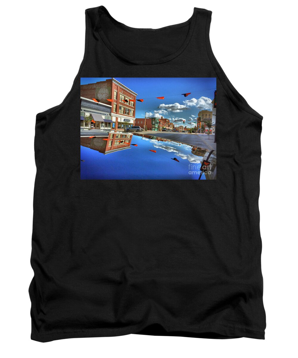 Featured Tank Top featuring the photograph Another Pennsylvania Avenue by Jenny Revitz Soper
