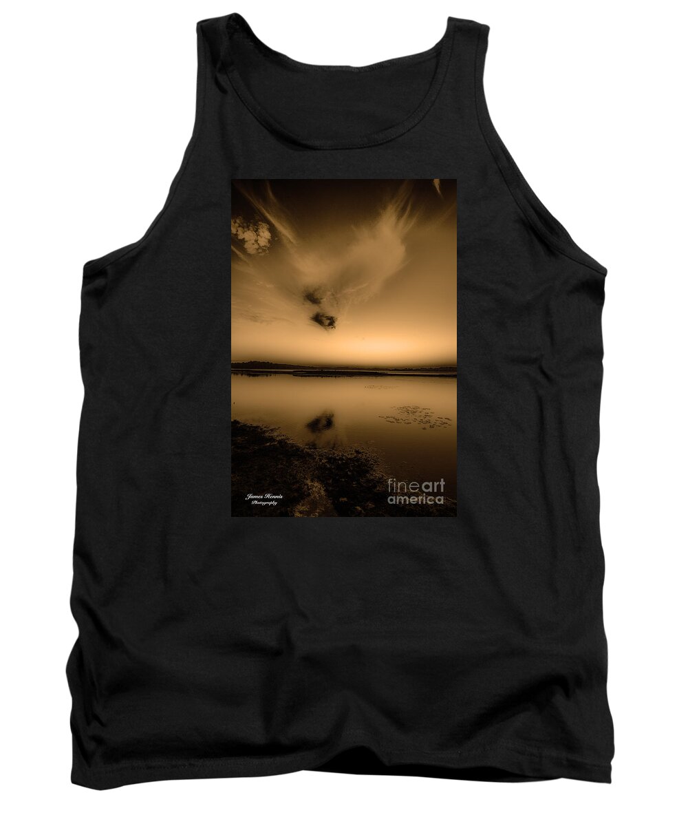 Clouds Tank Top featuring the photograph Another thought by Metaphor Photo