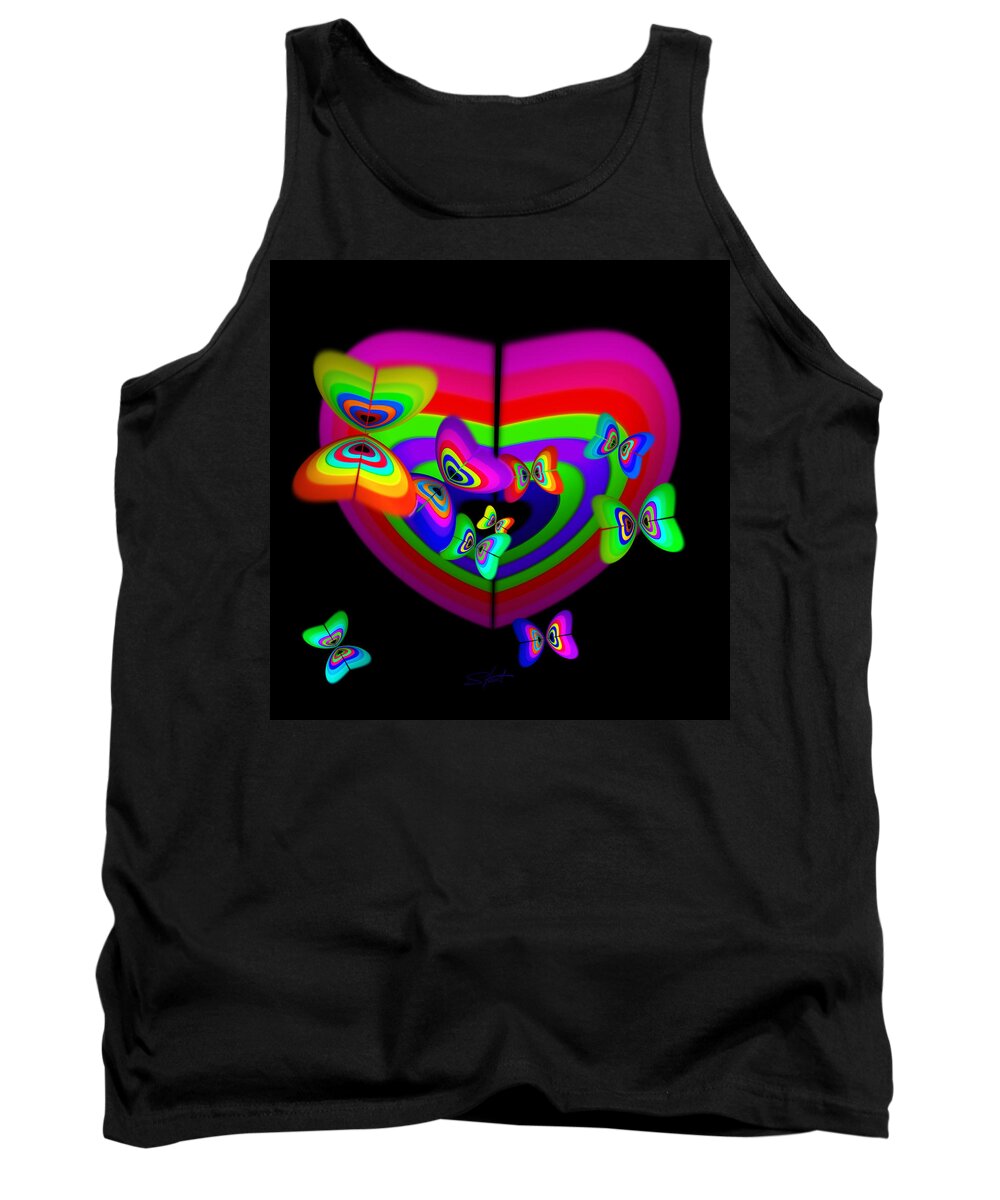  Tank Top featuring the digital art Anticipation by Charles Stuart