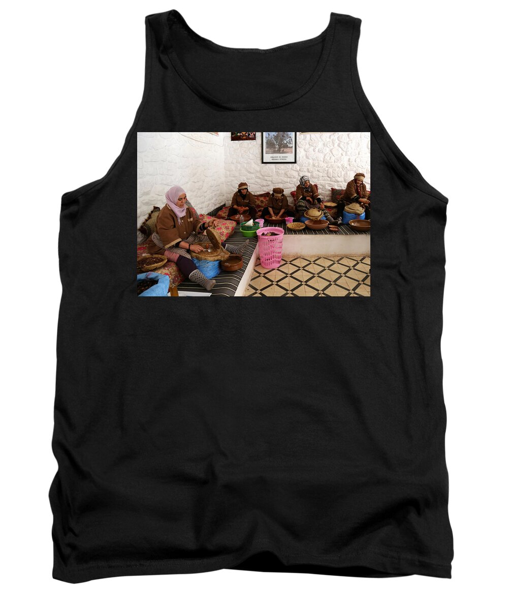 Argan Oil Tank Top featuring the photograph Argan Oil 1 by Andrew Fare