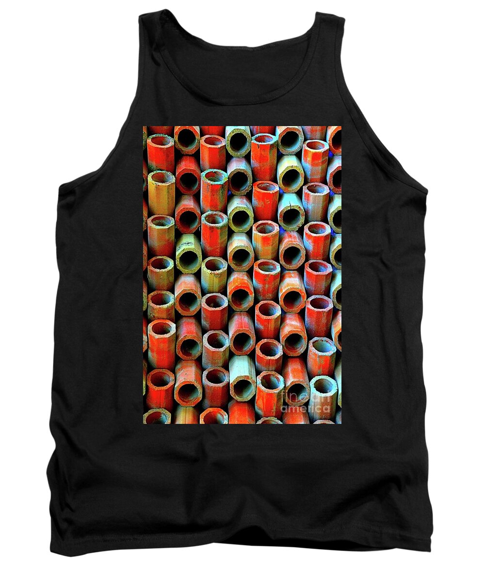 Abstract Tank Top featuring the photograph Babel by Lauren Leigh Hunter Fine Art Photography
