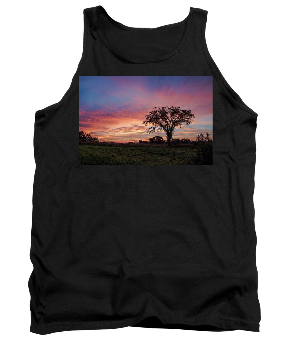 Sunset Tank Top featuring the photograph Beauty After The Storm by Holden The Moment