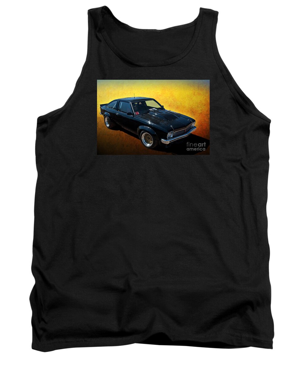 Holden Tank Top featuring the photograph Black A9X by Stuart Row