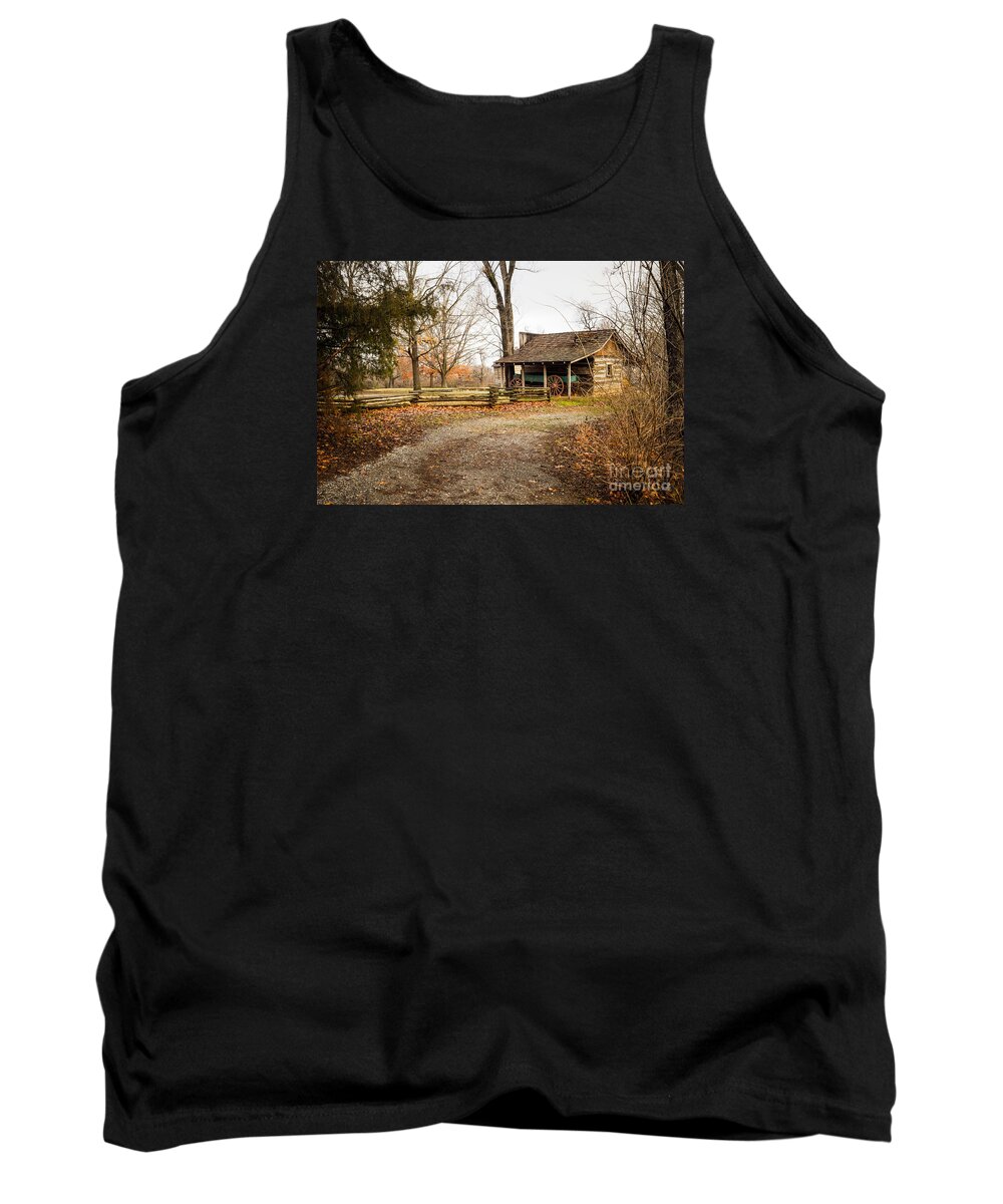 Blacksith Shop Tank Top featuring the photograph Blacksmith Shop by Imagery by Charly