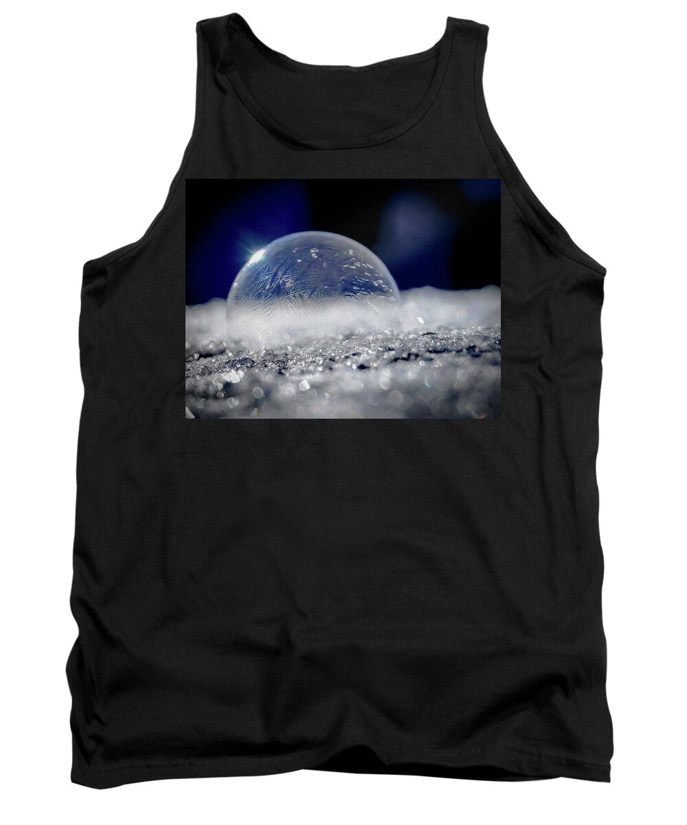  Tank Top featuring the photograph Bubble 5 by Jessie Henry