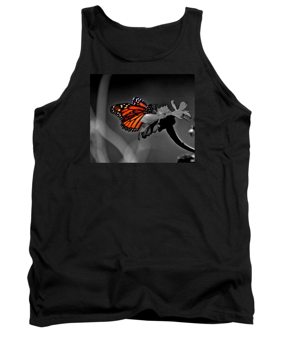 Butterfly Tank Top featuring the photograph Butterfly by Jody Braswell