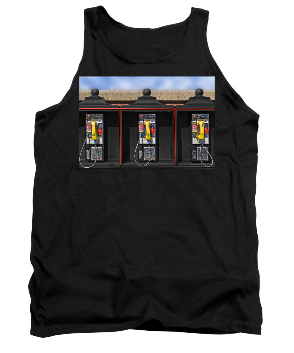Photography Tank Top featuring the photograph Can You Hear Me Now by Paul Wear