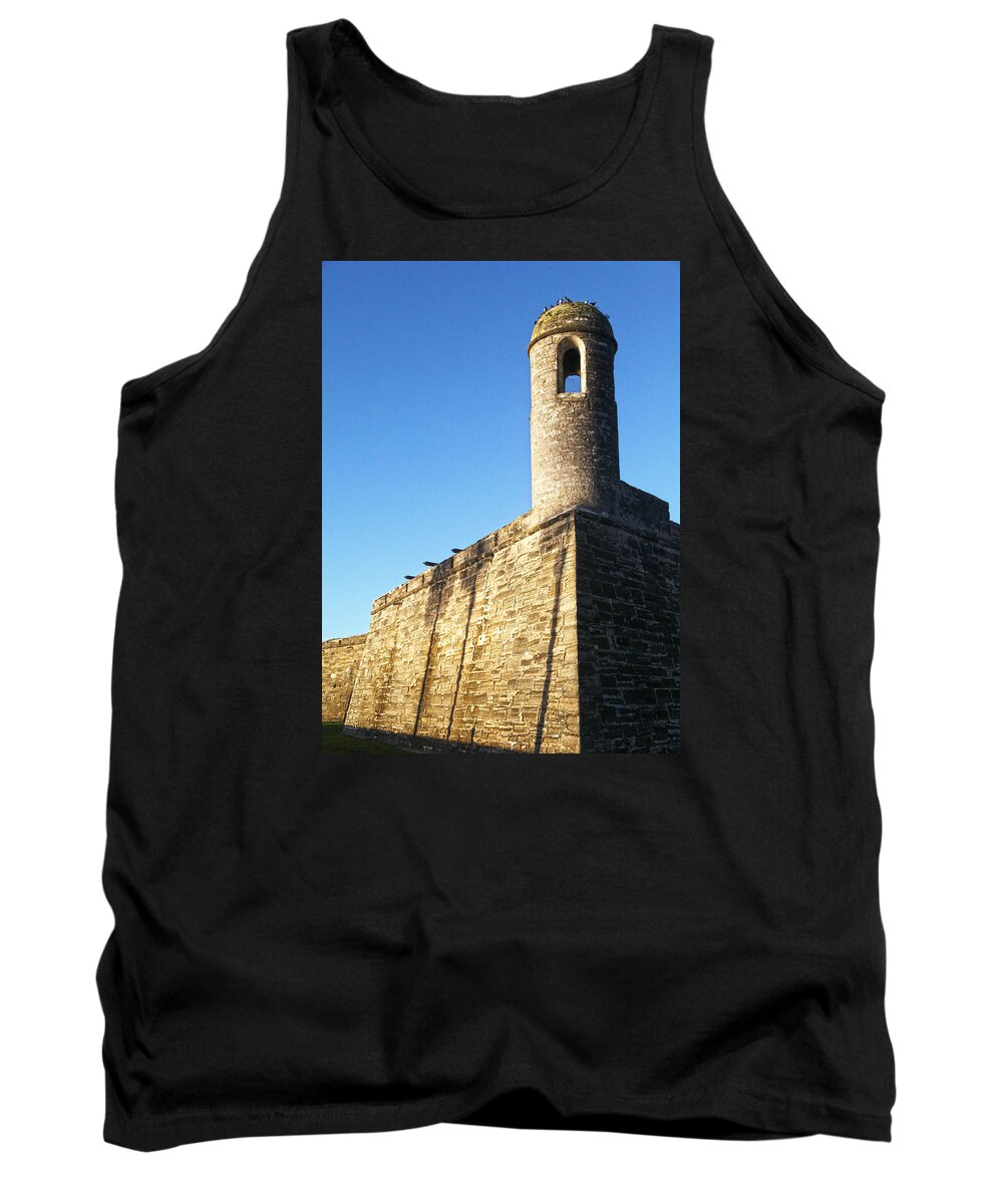 St Augustine Tank Top featuring the photograph Castello by Robert Och
