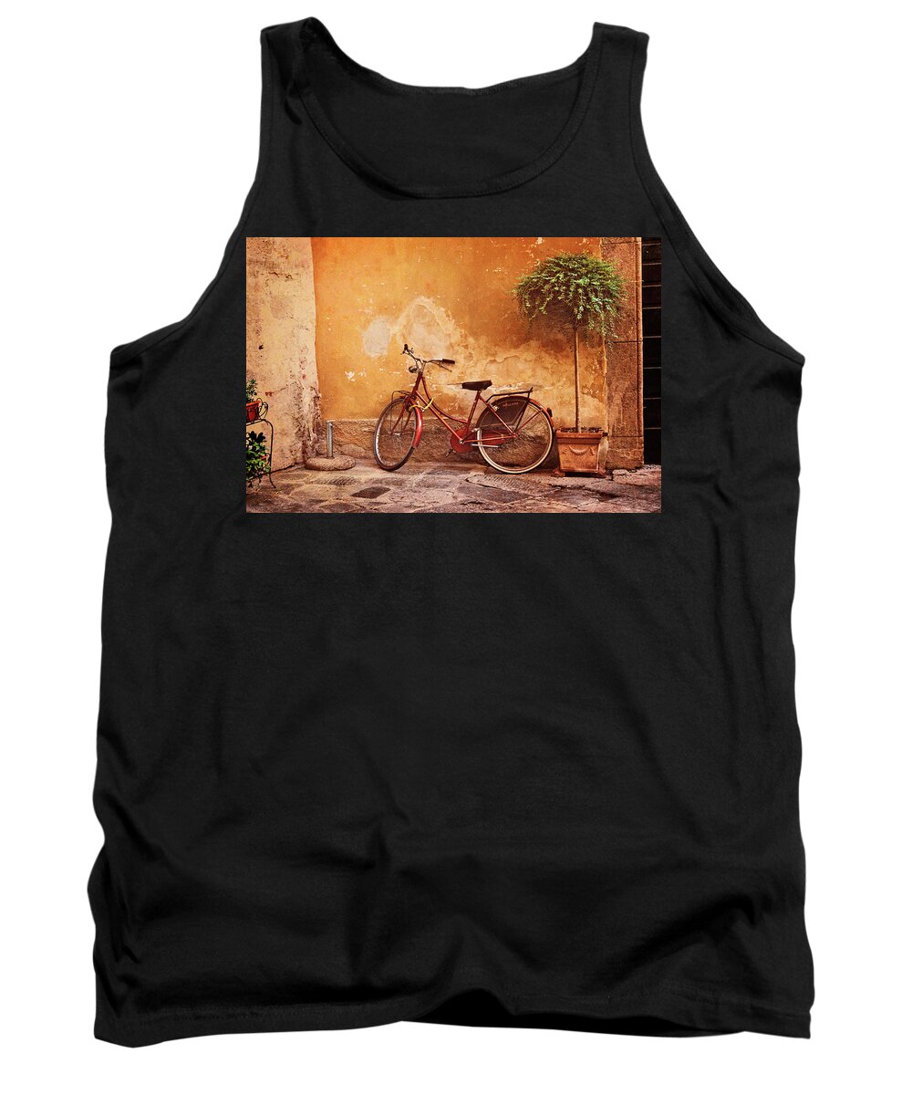 Italy Tank Top featuring the photograph Charming Lucca by Jill Love