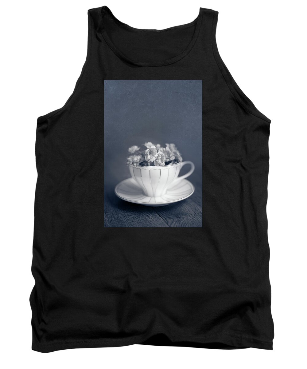 Tea Cup Tank Top featuring the photograph Charms Of The Past by Elvira Pinkhas