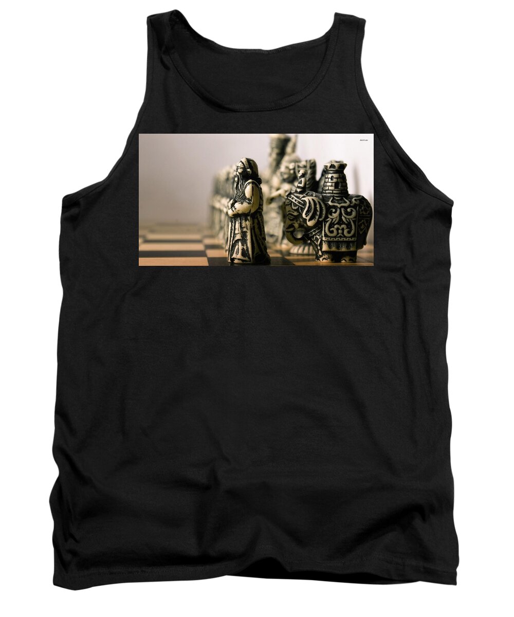Chess Tank Top featuring the photograph Chess by Jackie Russo