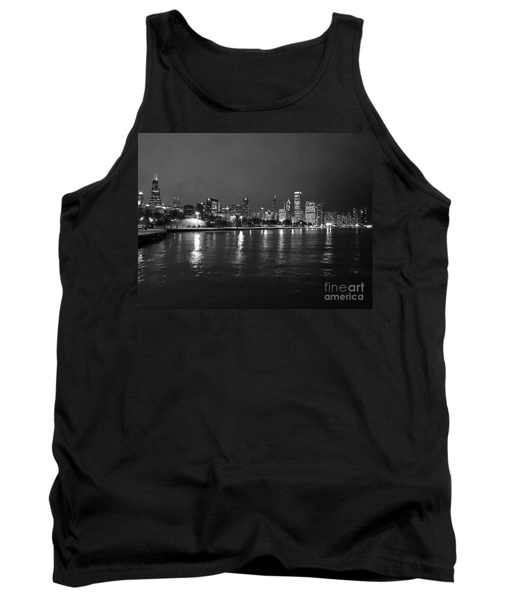Chicago Tank Top featuring the photograph Chicago Skyline by Dennis Richardson