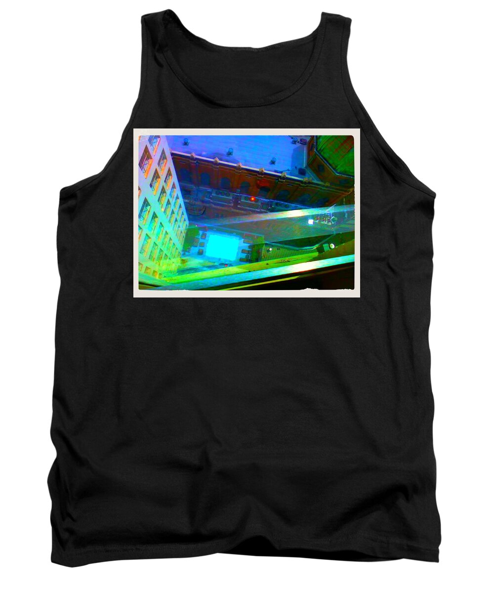 City Scape Tank Top featuring the photograph Church Dome by Carol Oufnac Mahan