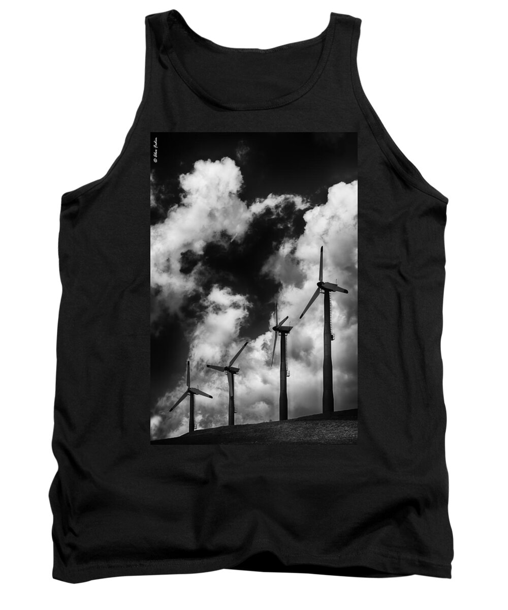California Tank Top featuring the photograph Cloud Blowers by Alexander Fedin
