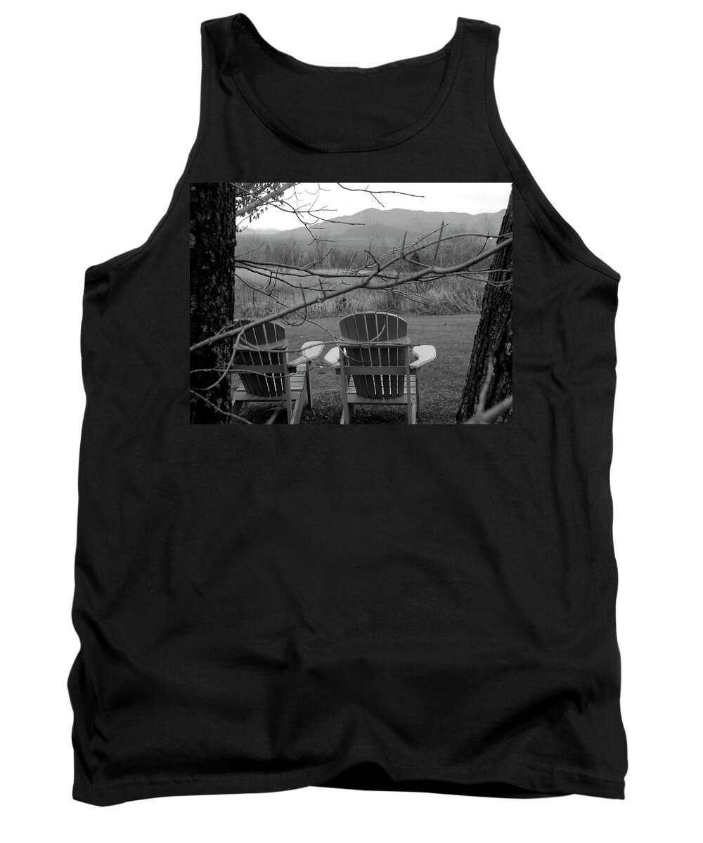 Landscape Tank Top featuring the photograph Contemplation by Angel Bentley
