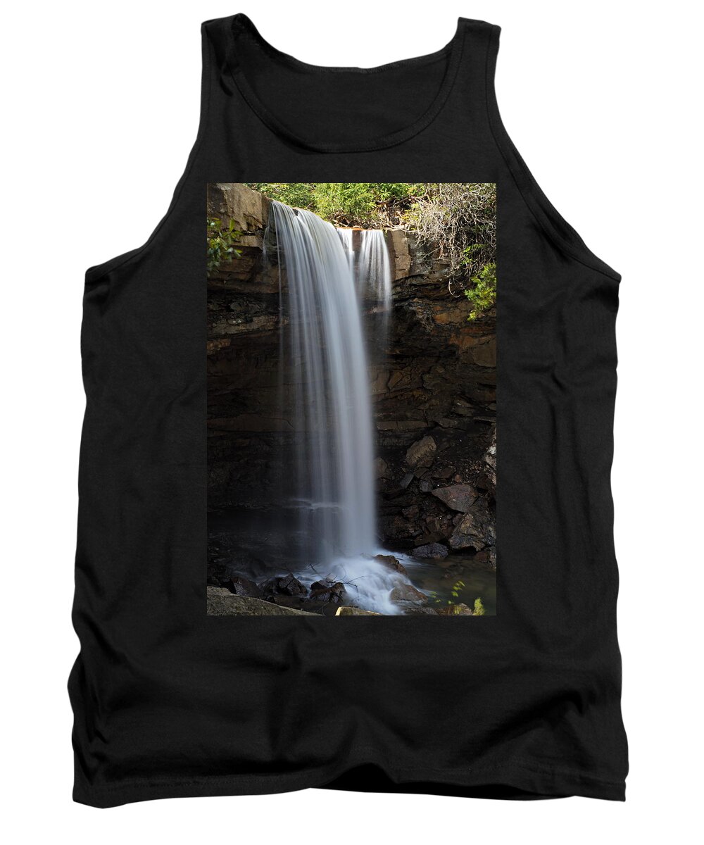 Cucumber Falls Tank Top featuring the photograph Cucumber Falls 3 by Larry Ricker
