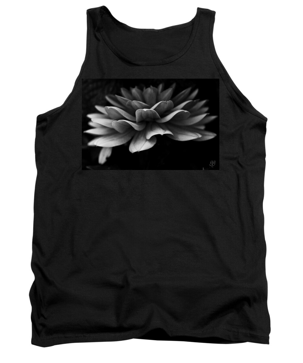 Black And White Tank Top featuring the photograph Dance Like Everyone Is Watching by Geri Glavis