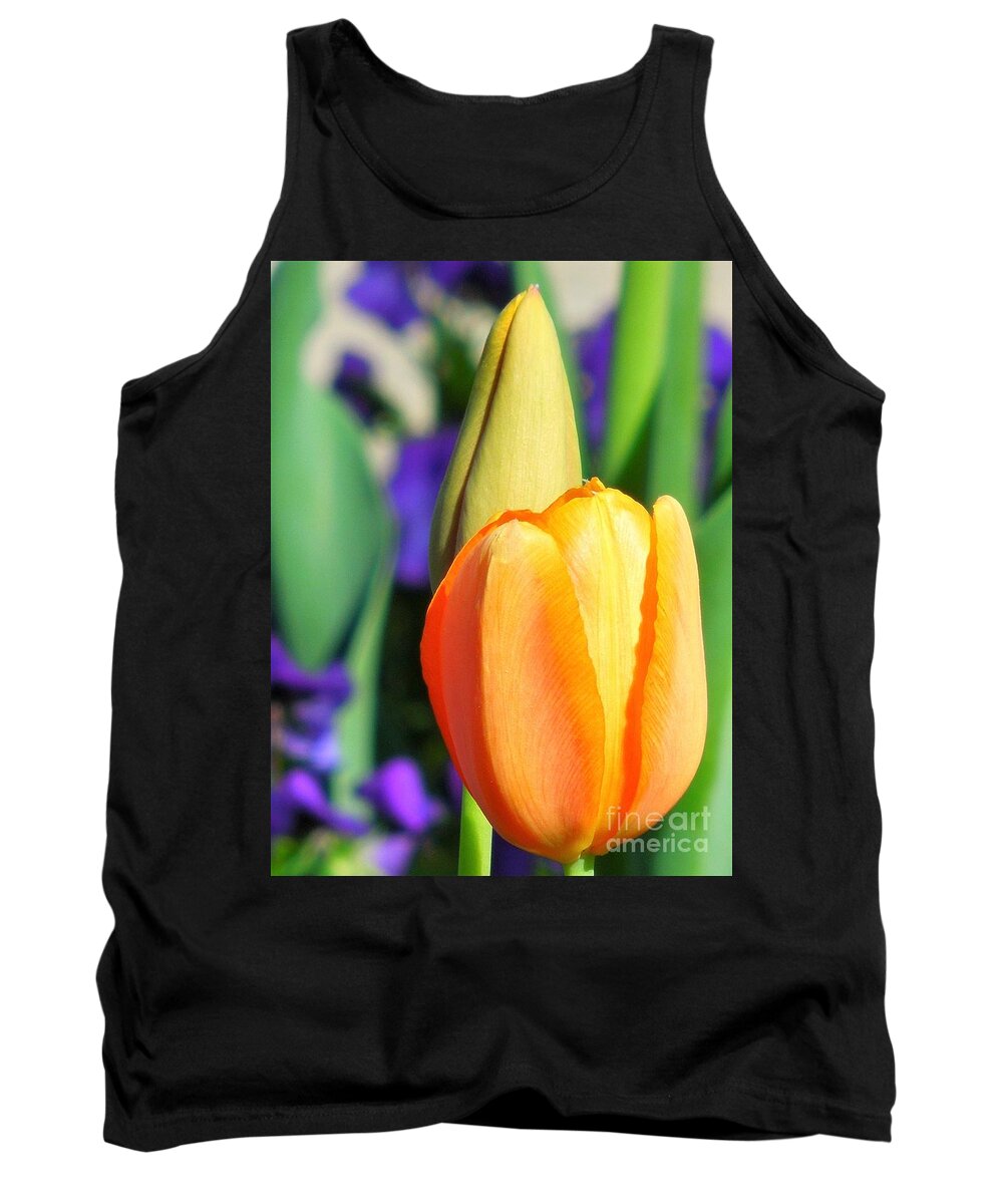 Tulip Tank Top featuring the photograph Dazzling Tulip by Chad and Stacey Hall