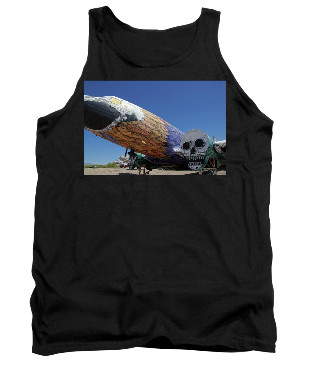Plane Tank Top featuring the photograph Dc-3 #65 by Raymond Magnani
