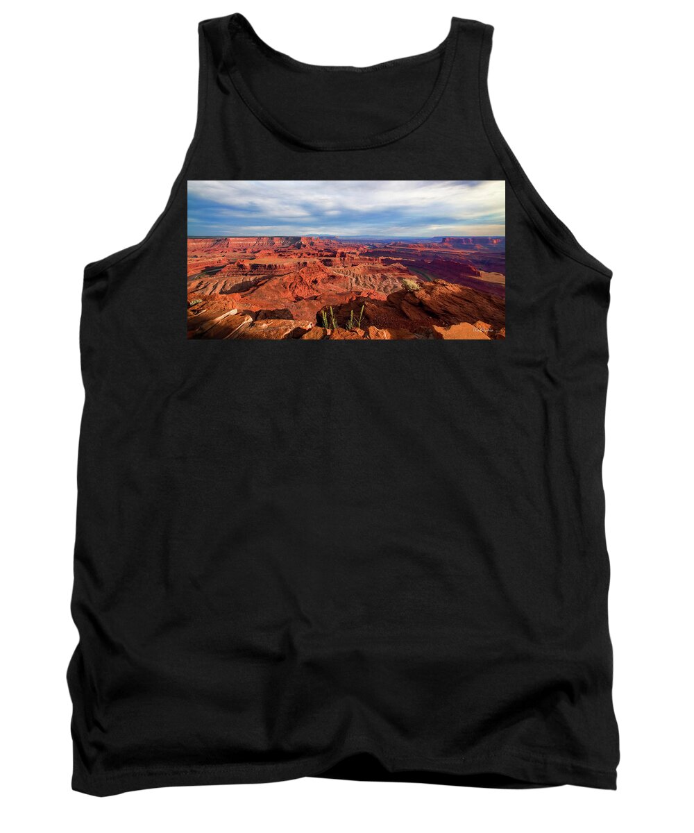 Utah Tank Top featuring the photograph Dead Horse State Park Utah by Tim Kathka