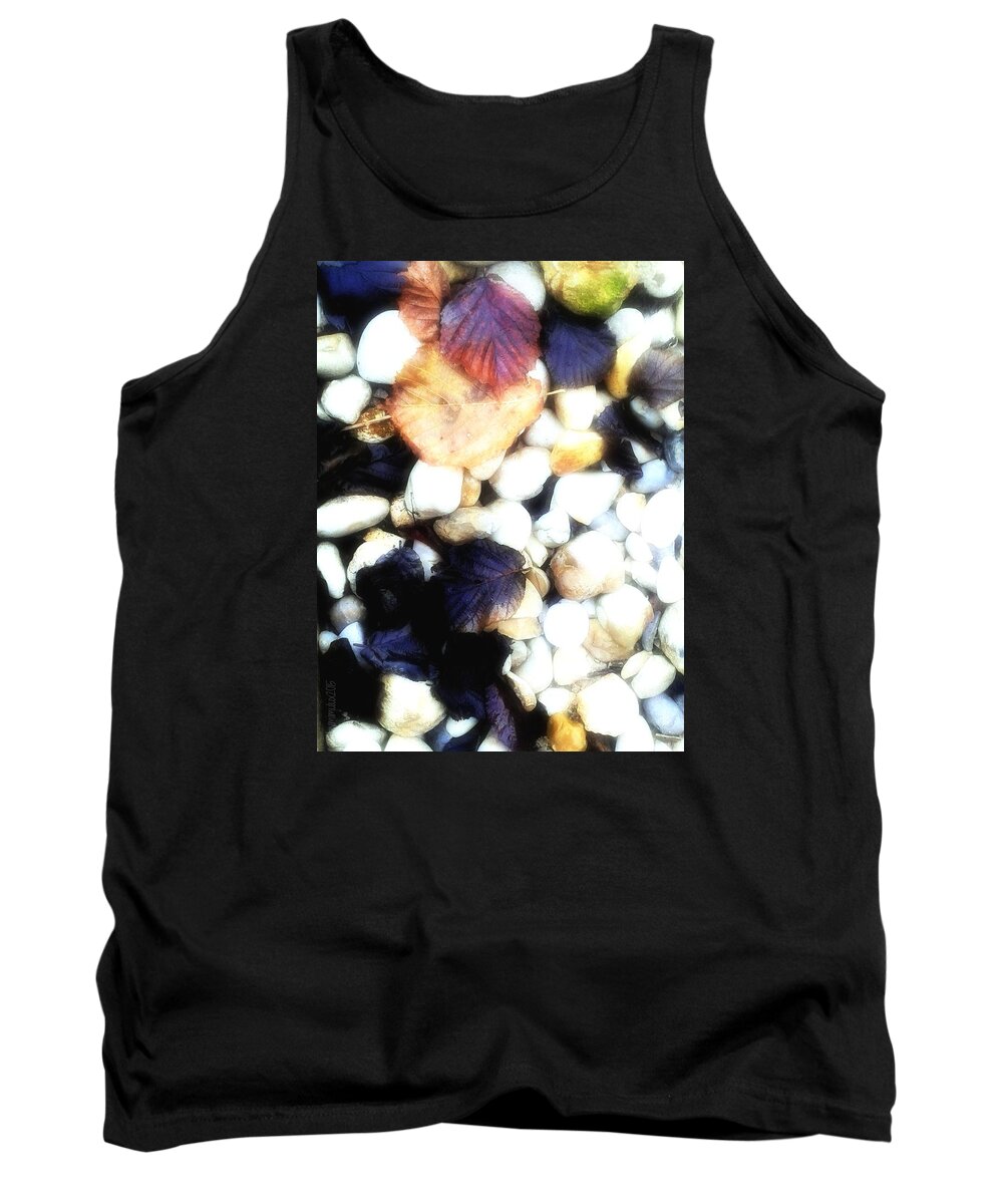 Leaves Tank Top featuring the photograph Decaying Leaves by Mimulux Patricia No