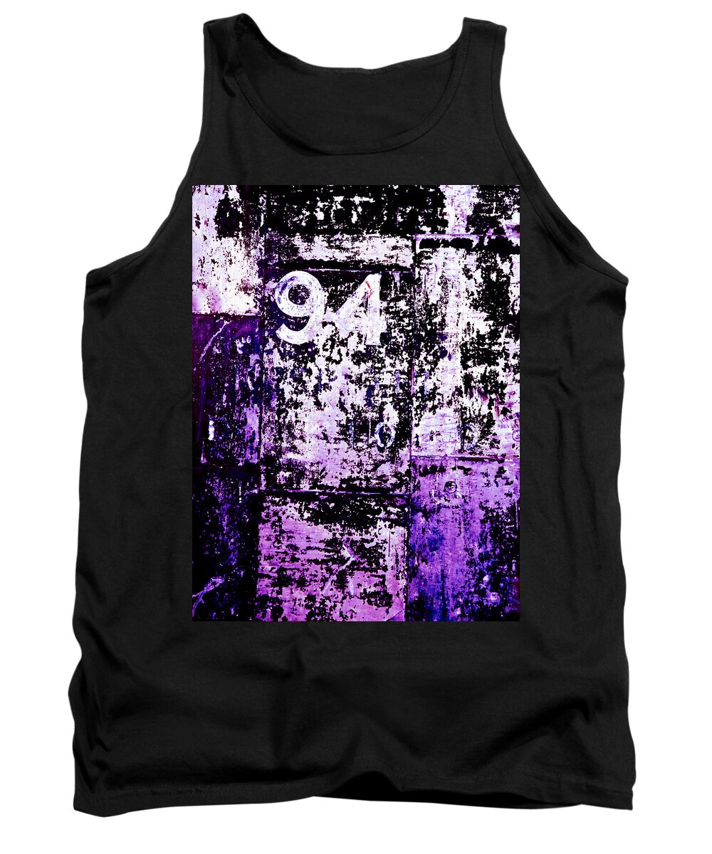 Abstract Tank Top featuring the photograph Door 94 Perception by Bob Orsillo