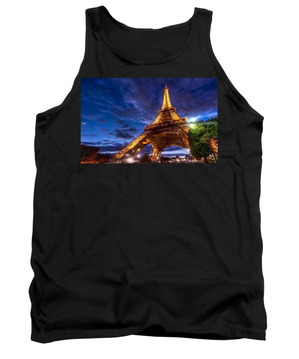 Eiffel Tower Tank Top featuring the photograph Eiffel Tower by Jackie Russo