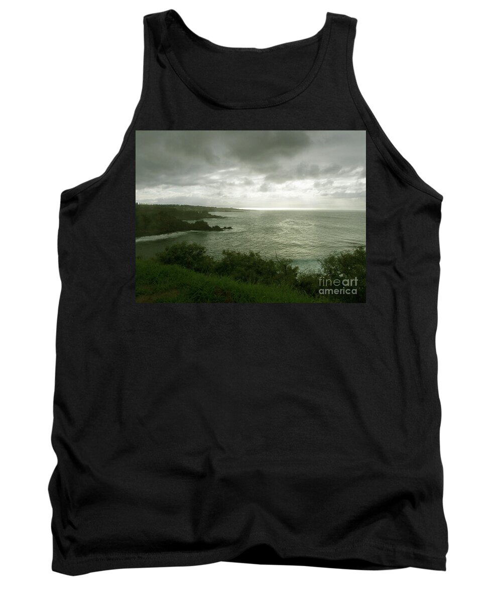 Phil Welsher Tank Top featuring the photograph Evening Comes to Kauai by Phil Welsher