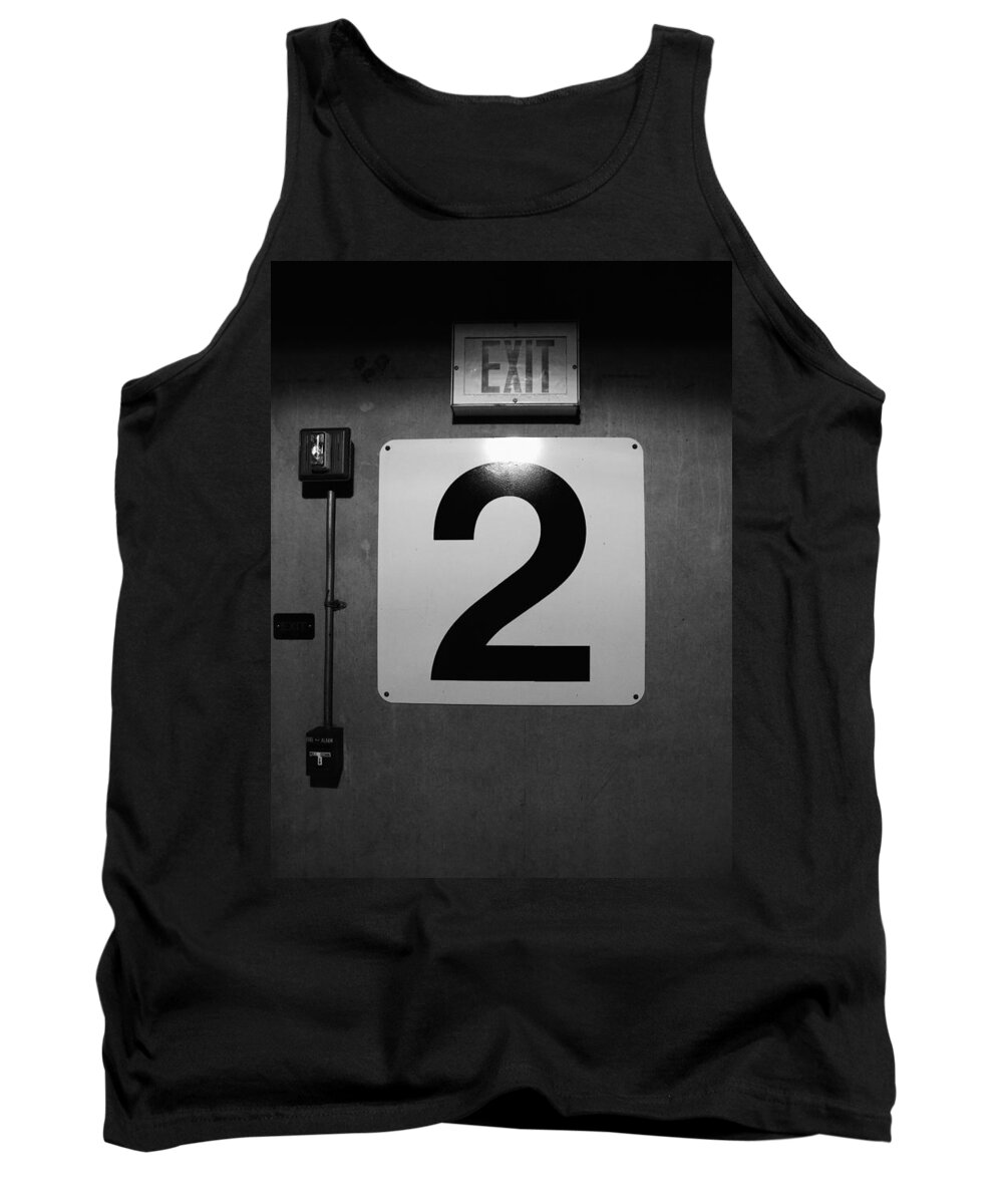 Door Tank Top featuring the photograph Exit Two by Bob Orsillo